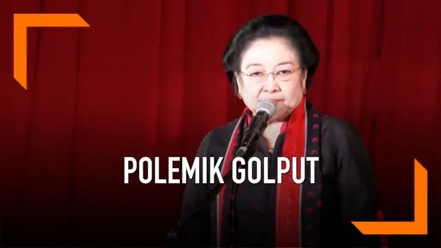 Ketum PDIP Megawati Soekarnoputri berkampanye di Sukoharjo, Jawa Tengah. Mega mengatakan jangan menjadi warga yang golput. Golput menurut Mega adalah orang-orang pengecut.