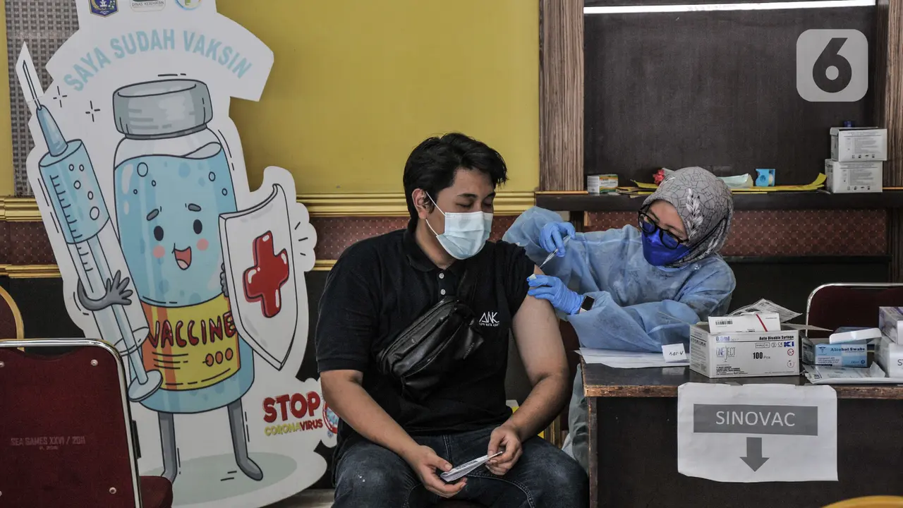 Vaksinasi Dosis Kedua di Indonesia Capai 41,45 Persen