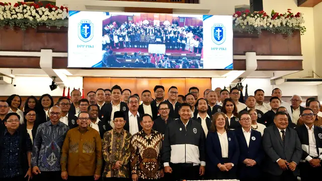 Menteri Dalam Negeri (Mendagri) Tito Karnavian menghadiri acara Serah Terima Kepengurusan dan Pelantikan Dewan Pimpinan Pusat (DPP) PIKI Masa Bakti 2026-2031.