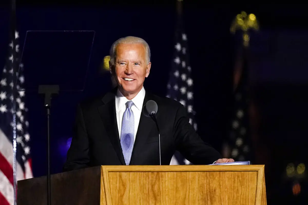 FOTO: Joe Biden - Kamala Harris Sampaikan Pidato Kemenangan Pilpres AS 2020