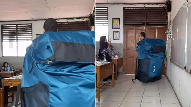6 Tas Ukuran Raksasa Ini Nyeleneh, Netizen: Muat Harapan Orang Tua