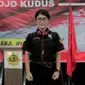 Tamara Geraldine saat berkampanye di daerah pemilihannya