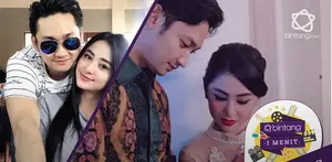 Dewi Perssik bikin kejutan. Depe ternyata sudah menikah dengan Angga Wijaya pada 10 September 2017.