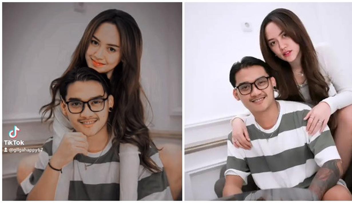 Ini adalah foto yang diketahui diunggah oleh Gilga Sahid. Gilga menambahkan keterangan ‘Siapa Cepat Dia Dapat’ di foto kebersamaannya bareng Happy Asmara. Netizen pun berspekulasi bahwa Gilga dan Happy Asmara sudah go public. Meski Happy Asmara dan Gilga Hadid belum buka suara soal hubungannya, namun tak sedikit yang mendoakan keduanya berjodoh. (Liputan6.com/IG/@gilgahappy)