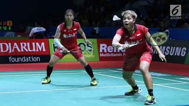 Greysia Polii / Apriyani Rahayu Kandas di Tangan Ganda Putri Jepang