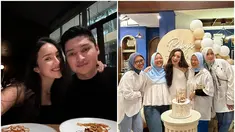 Sebelum menggelar pesta ultah ke-21, Beby Tsabina kedapatan mengunggah potret kebersamaan bareng kekasih baru. Momen ini merupakan kali pertama Beby pamer foto bersama pasangannya.  (Liputan6.com/IG/@bebytsabina)