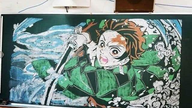 7 Potret Gambar Anak Sekolah di Papan Tulis ini Bikin Sayang Untuk Dihapus