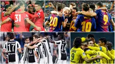 Berikut ini 10 klub sepak bola di Eropa yang mengeluarkan biaya terbesar untuk menggaji para pemain nya dalam satu pekan. Diantaranya, Barcelona, Paris Saint-Germain dan Manchester United. (Foto-foto Kolase AFP)