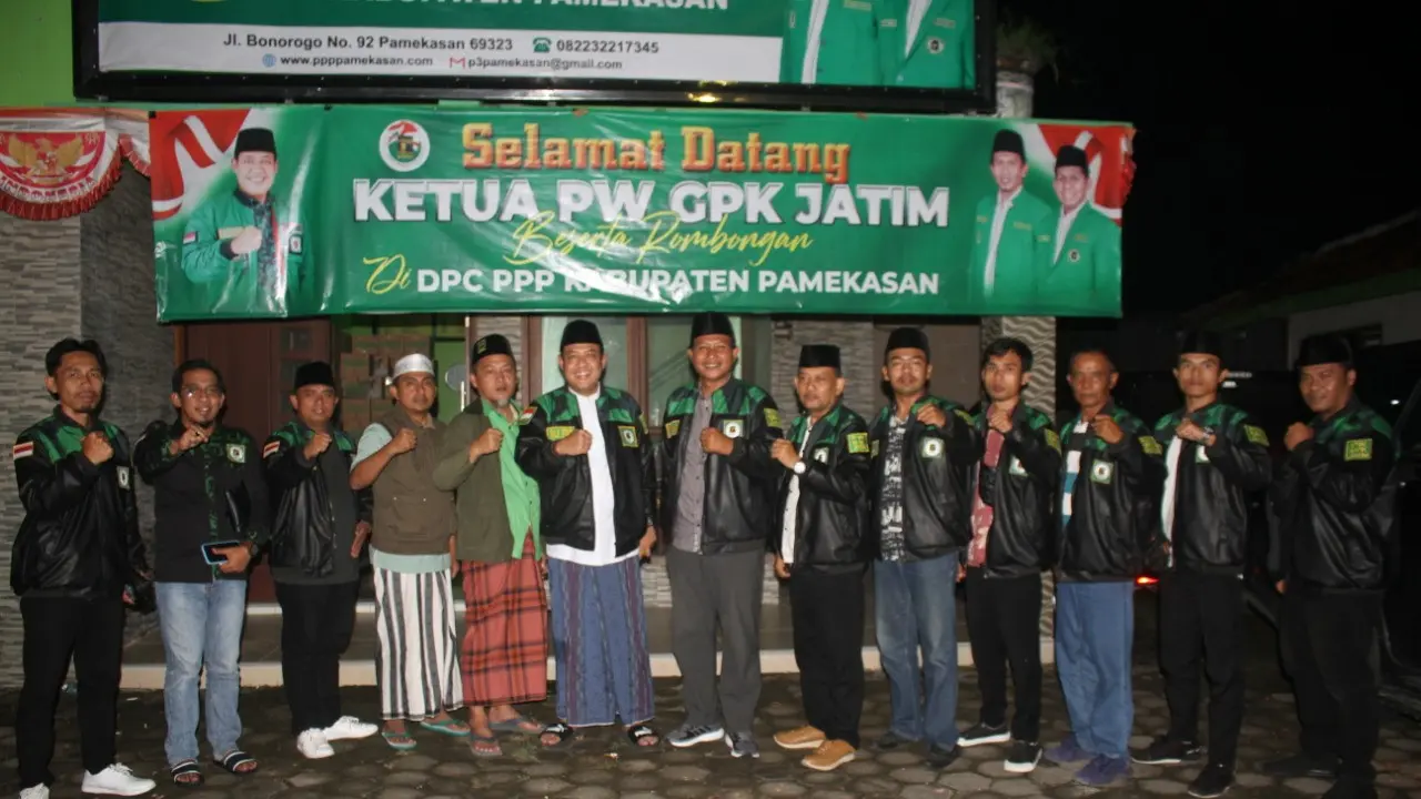 Gus Edo, Ketua GPK Jatim turba ke Madura dengan bersilaturahmi ke pengurus partai dan pondok pesantren. (Istimewa).
