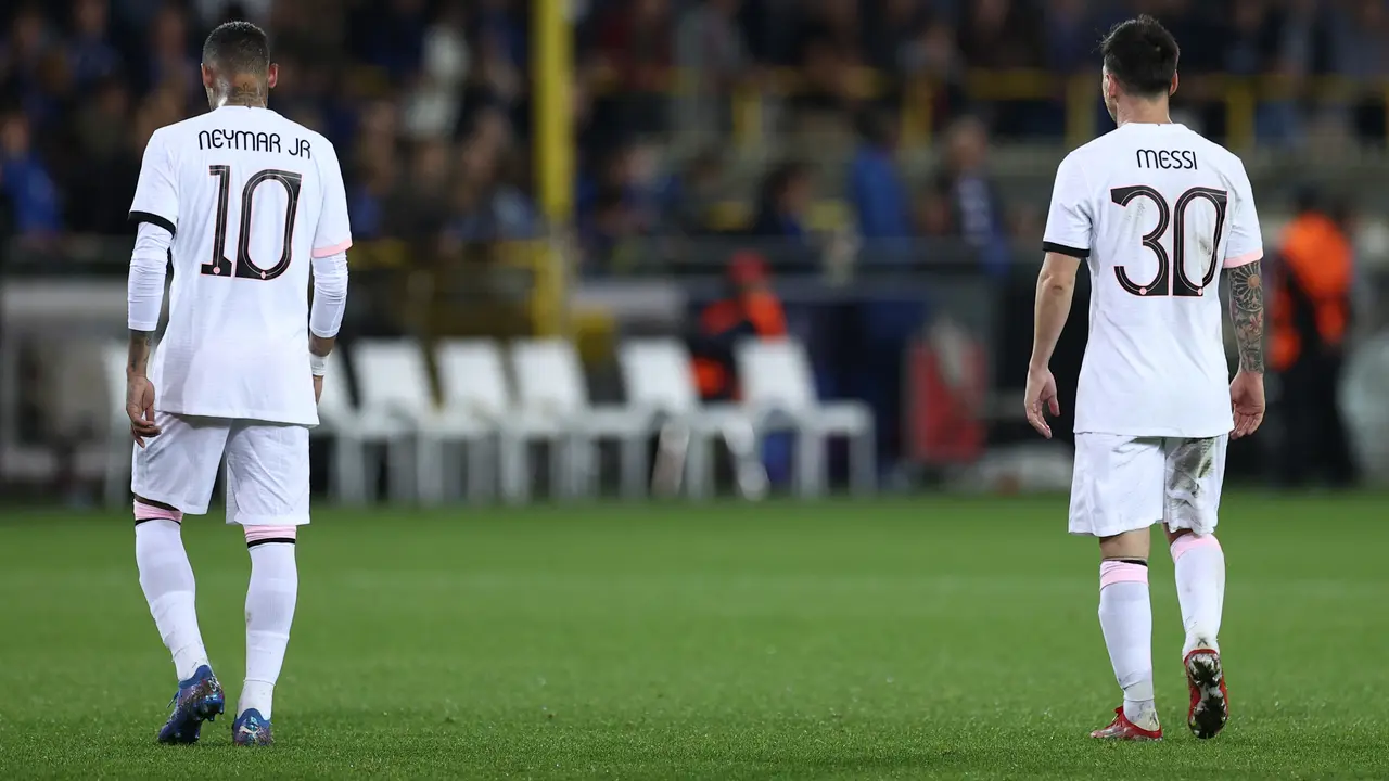 Neymar dan Messi