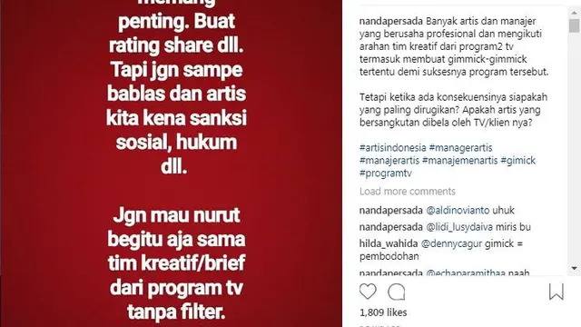 Instagram Nanda Persada