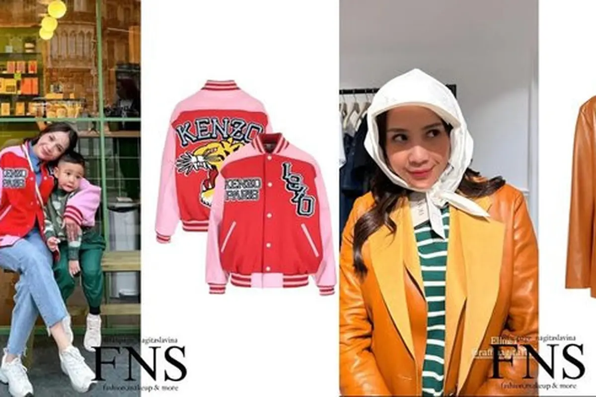 Koleksi Jaket Milik Nagita Slavina. (instagram/fanpage_nagitaslavina)