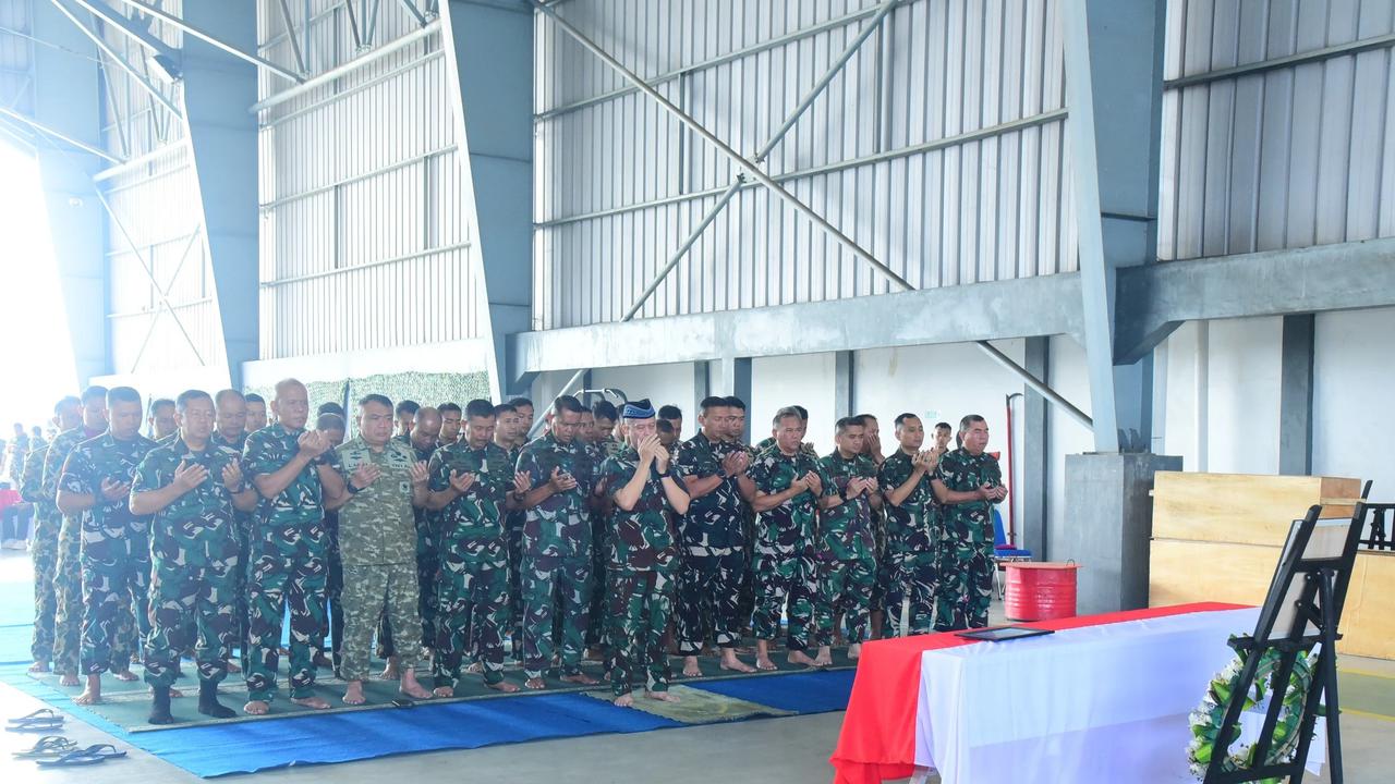 TNI AL lepas jenazah prajurit marinir