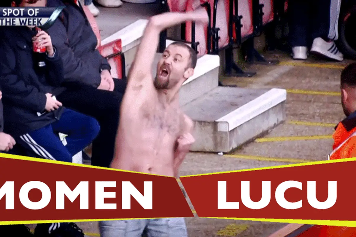 Momen Lucu Pekan ke-29, Ekspresi dan Tingkah Lucu Suporter