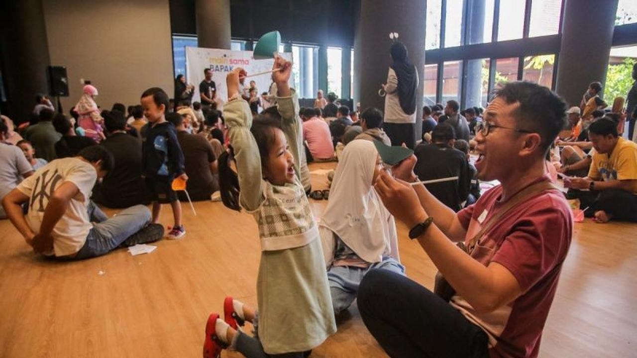 Dorong Keterlibatan Ayah, Program 'Main Sama Bapak' Hadirkan Ruang Bermain Interaktif di Yogyakarta