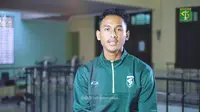 Pemain baru Persebaya Surabaya, Januar Eka. (Tangkapan layar kanal Youtube Official Persebaya)