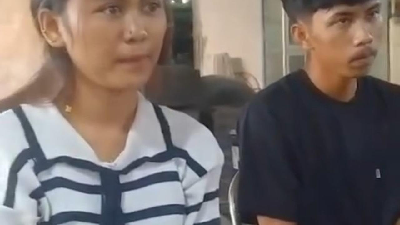 Sejoli Viral Hina Suku Tak Berkutik Minta Maaf
