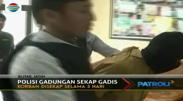 Berpura-pura jadi polisi dengan modus menangkap korban atas tuduhan terlibat narkoba, pelaku cabuli gadis dibawah umur selama 3 hari.