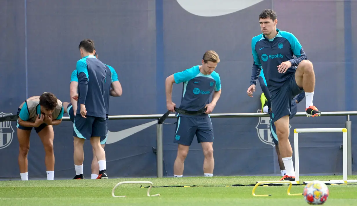 Barcelona dalam kepercayaan diri yang sangat tinggi. Pada lima laga terakhir, klub asal Catalan itu selalu menang. (Josep LAGO / AFP)