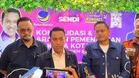 Sekretaris Pribadi Iriana Jokowi, Sendi Fardiansyah mendapat dukungan dari Partai NasDem maju di Pilkada Kota Bogor 2024. (Istimewa)