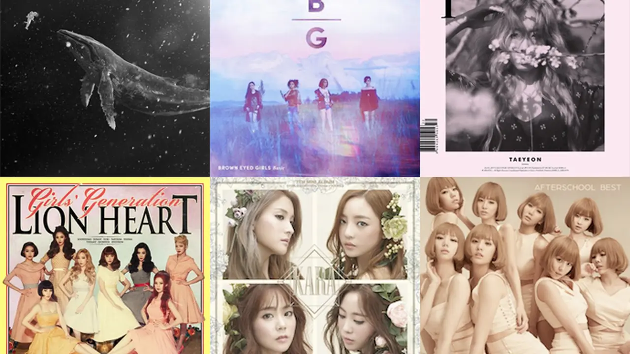 [Bintang] Cover Album K-Pop Terbaik