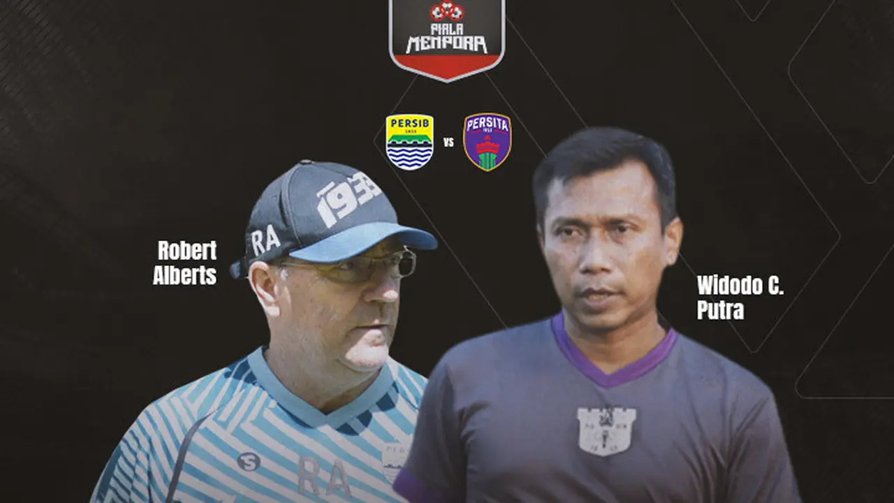 Piala Menpora - Persib Bandung Vs Persita Tangerang - Head to Head Pelatih