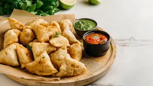 Ilustrasi samosa sayuran/freepik.com