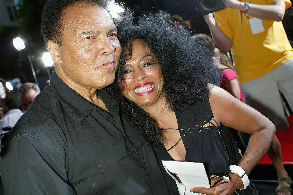 [Bintang] Muhammad Ali dan Diana Ross