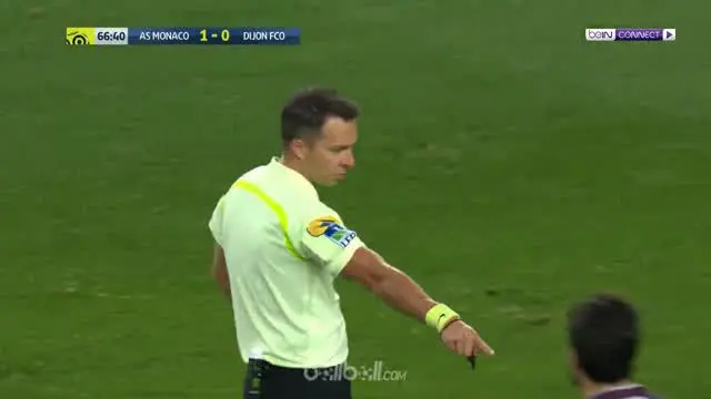 Bek AS Monaco, Kamil Glik, mencetak gol indah saat menghadapi Dijon di Ligue 1 Prancis. This video is presented by Ballball.