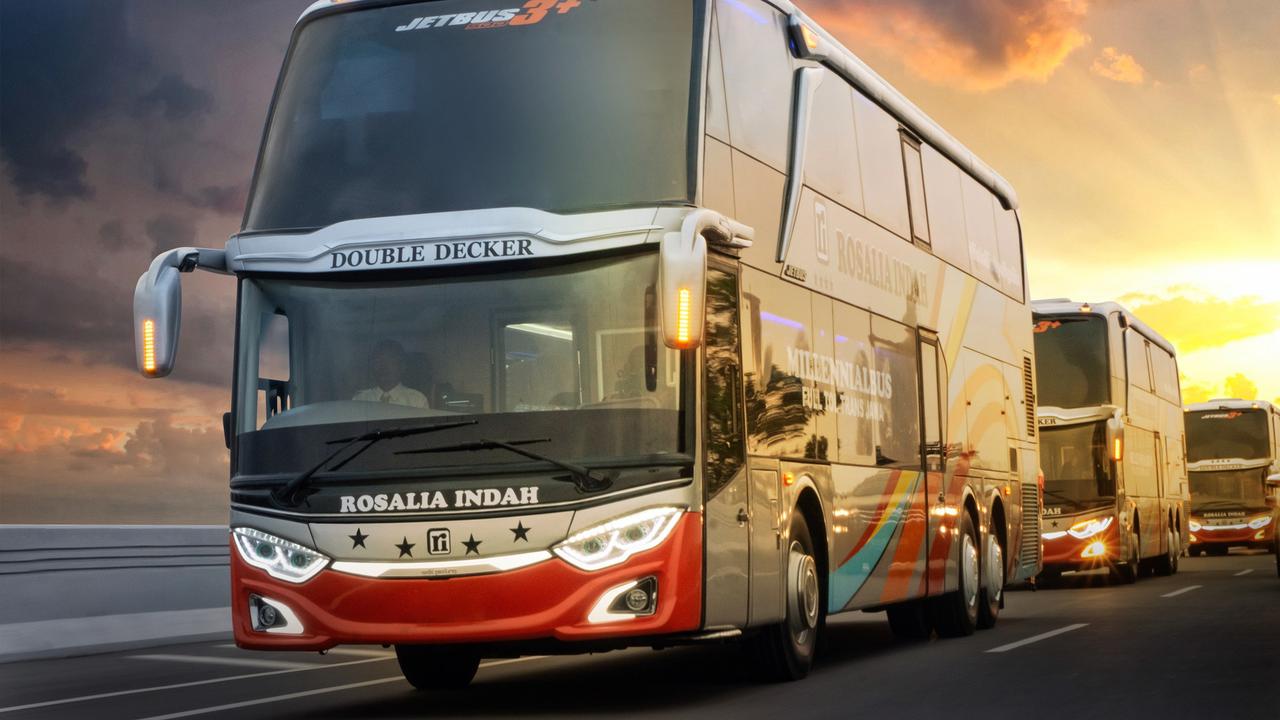 Ilustrasi bus Rosalia Indah (Rosalia Indah)