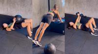 Potret Jennifer Bachdim Kembali ke Gym 5 Minggu Pasca Melahirkan, Bikin Warganet Ikutan Semangat Olahraga (Sumber: Instagram/JenniferBachdim)