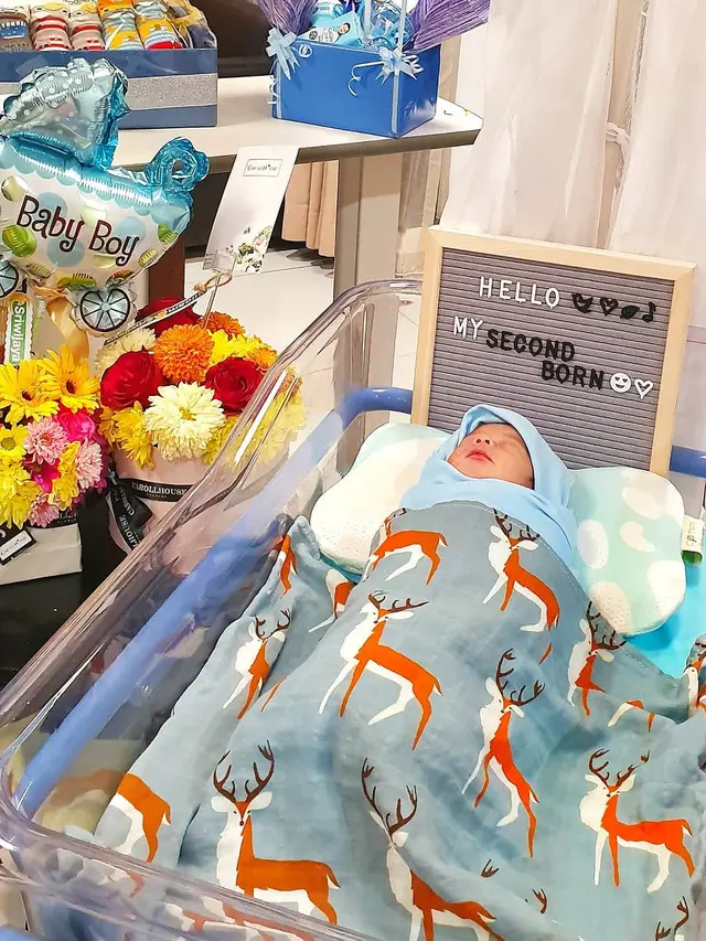 7 Momen Perjuangan Winda Khair Lahirkan Anak ke-2