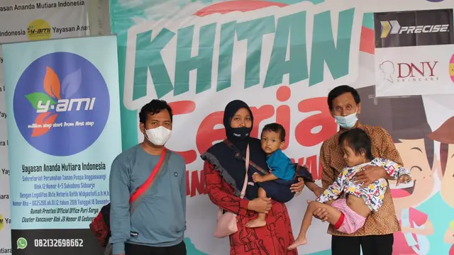 Khitan Massal Spesial. Foto: Y-AMI.