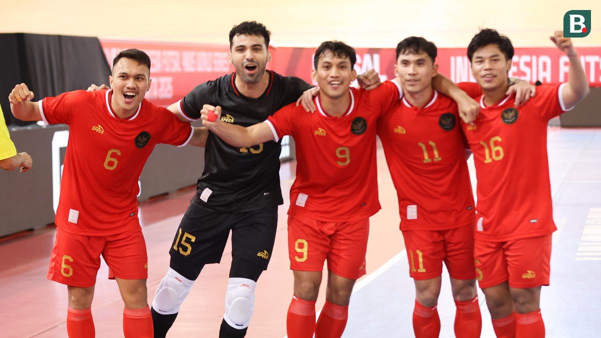 Jadwal Pertandingan Timnas Futsal Indonesia Vs Argentina di 4 Nations World Series 2025, Sabtu 1 Februari