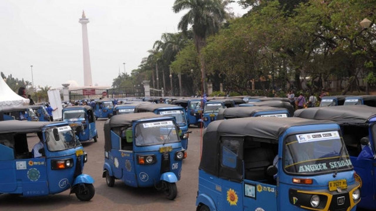 Aplikasi bajaj online meluncur di Monas