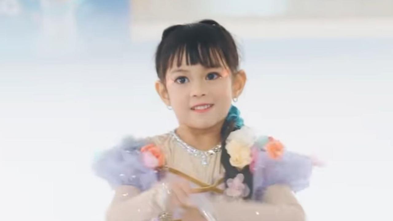 Baru Umur 6 Tahun, Sada Amina Hanara Anak Fitri Tropica Raih Juara 1 Ice Skating