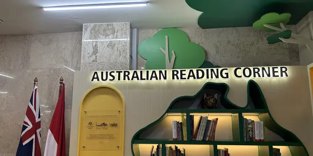 Australia Hadirkan Sudut Baca di Masjid Istiqlal