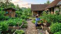 7 Ide Kebun Kecil untuk Mendukung Gaya Hidup Tenang dan Hemat, Tak Perlu Lahan Luas