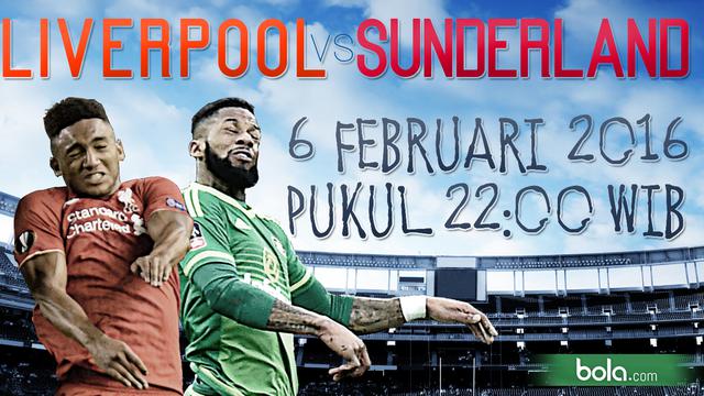 Liverpool vs Sunderland (Bola.com/Samsul Hadi)