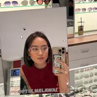 Gaya rambut Salshabilla Adriani dengan potongan rambut pendek model bob. [@salshabillaadr]