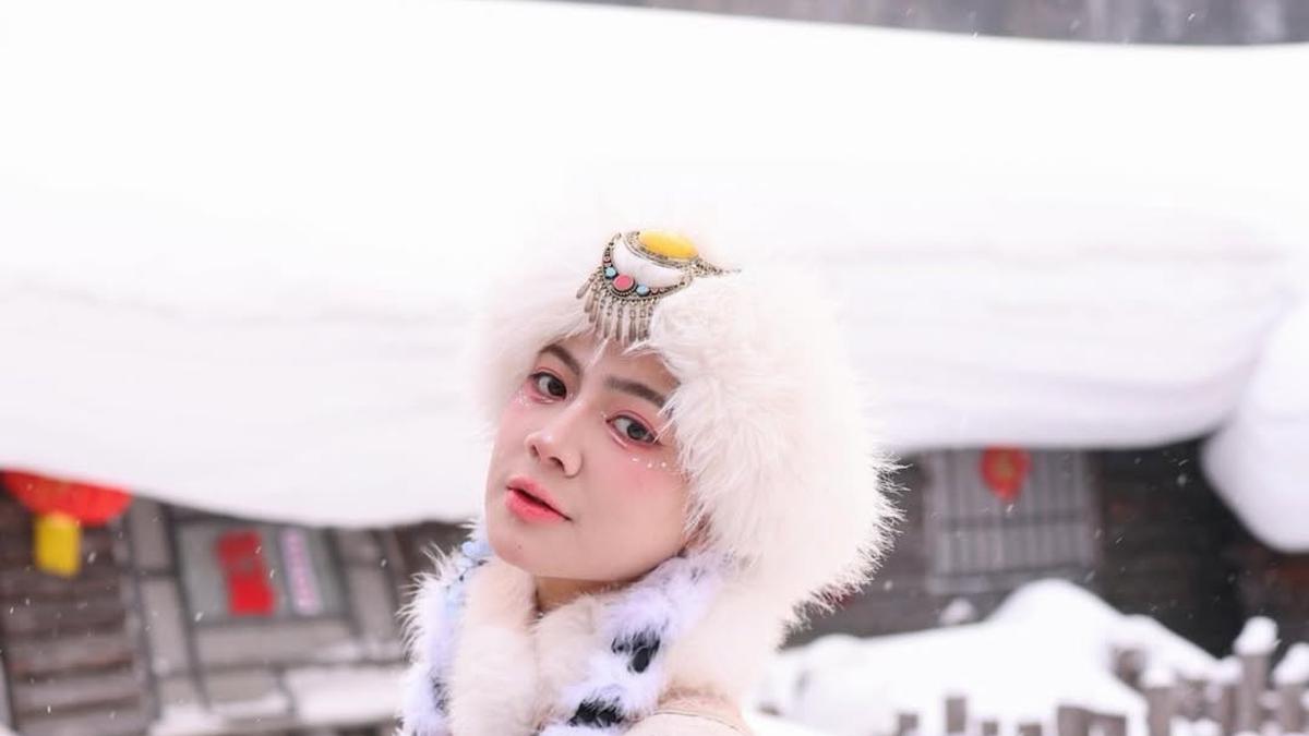 Felicya Angelista Tampil Beda dengan Makeup Douyin Saat Liburan di Harbin, Bak Putri Salju Modern