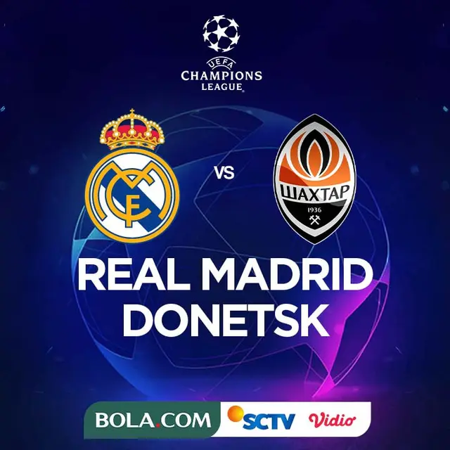Liga Champions - Real Madrid Vs Shakhtar Donetsk