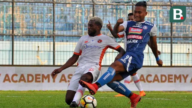 Arema vs Perseru Serui