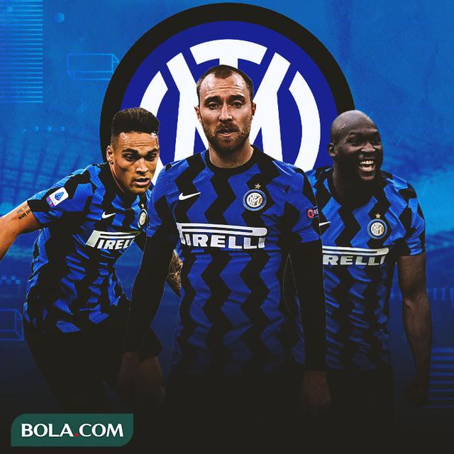 Inter Milan - Lautaro Martinez, Christian Eriksen, Romelu Lukaku