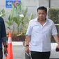 Terpidana kasus korupsi mega proyek KTP elektronik, Setya Novanto (kanan) saat akan menjalani pemeriksaan di Gedung KPK, Jakarta, Selasa (27/8). Novanto diperiksa terkait dugaan suap proyek pembangunan PLTU Riau-1. (Merdeka.com/Dwi Narwoko)