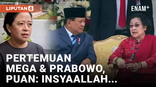 VIDEO: Puan Pastikan Megawati Segera Bertemu Prabowo