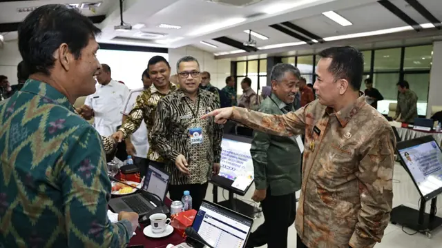 Pj Gubernur Sumut Agus Fatoni memaparkan capaian kinerjanya selama periode 24 September hingga 24 Desember 2024.