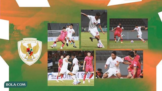 Kolase - Timnas Indonesia U-20 Vs Korea Selatan di Seoul Earth on Us Cup 2024