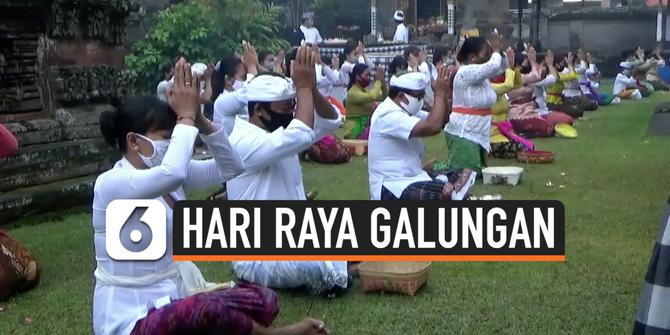 VIDEO: Hari Raya Galungan di Tengah Pandemi Covid-19