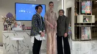 Saat konferensi pers Zeta Prive akan tampil di New York Fashion Week 2023. (Dok: Liputan6.com/dyah)